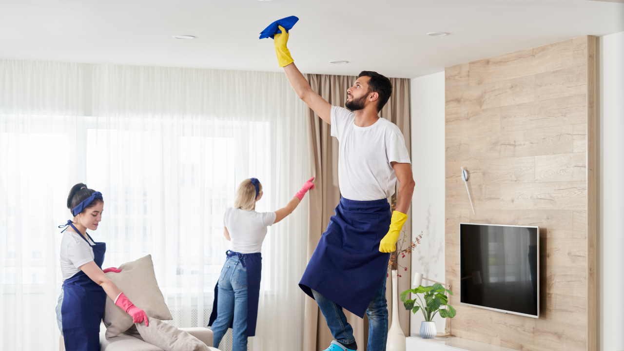 Cleaning service example 3